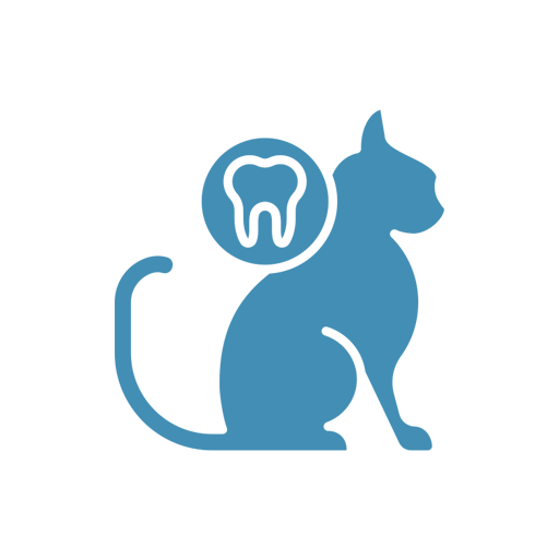 tooth and cat icon
